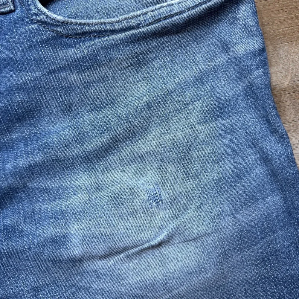 Diesel Buster Jeans Men 34x30 Blue Slim Tapered Stretch Destroyed Rock 0853R
